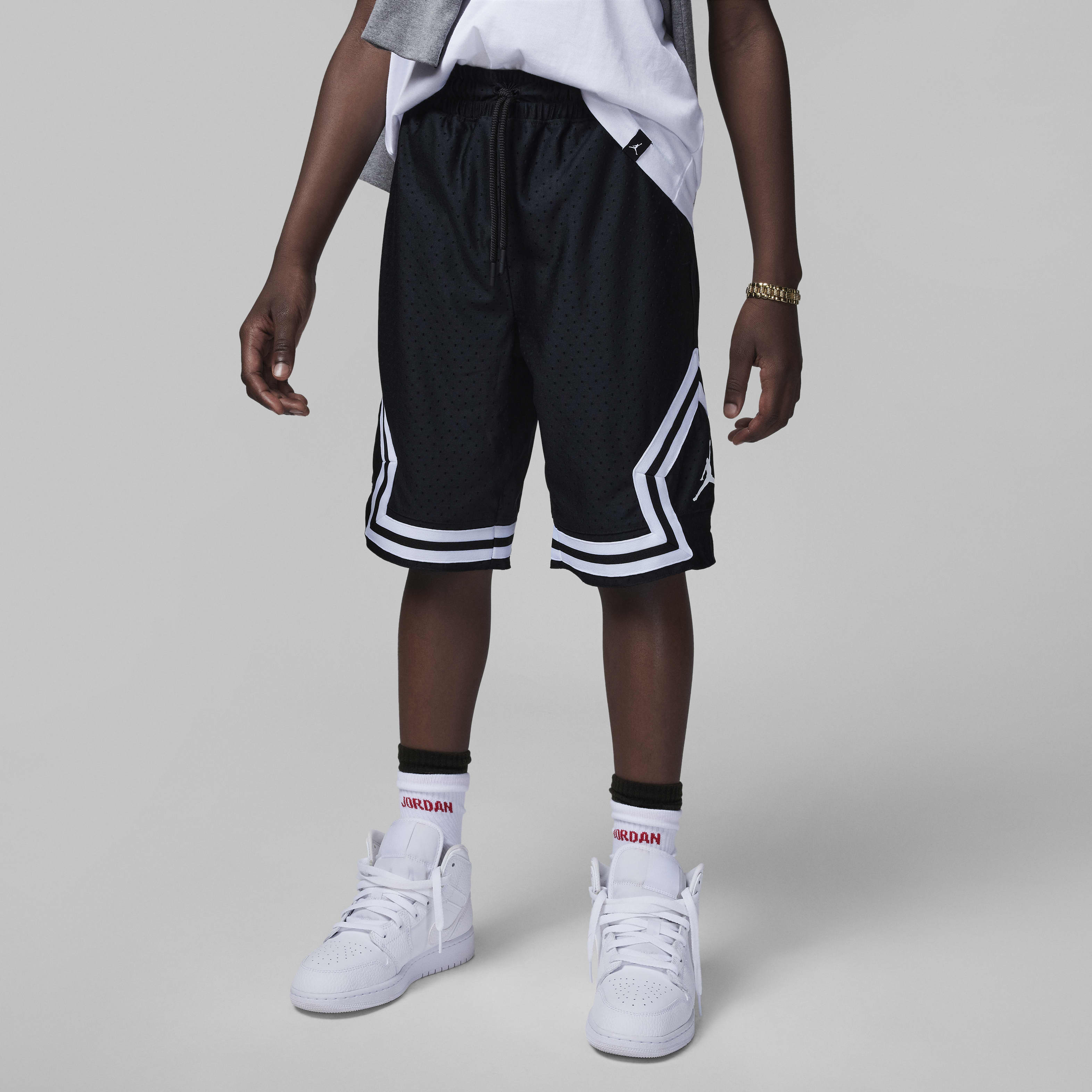 Nike Jordan Dri FIT Older Kids Boys Mesh Shorts King s Cross